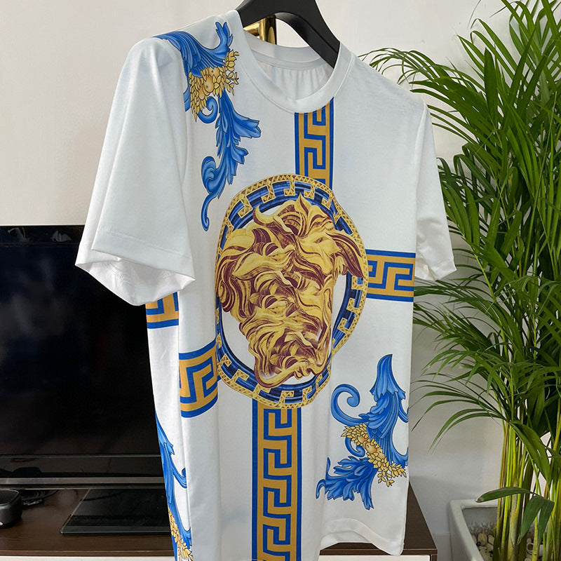 East Coast Shirts Spring/Summer Digital Print Casual Men's Short Sleeve T-Shirt
