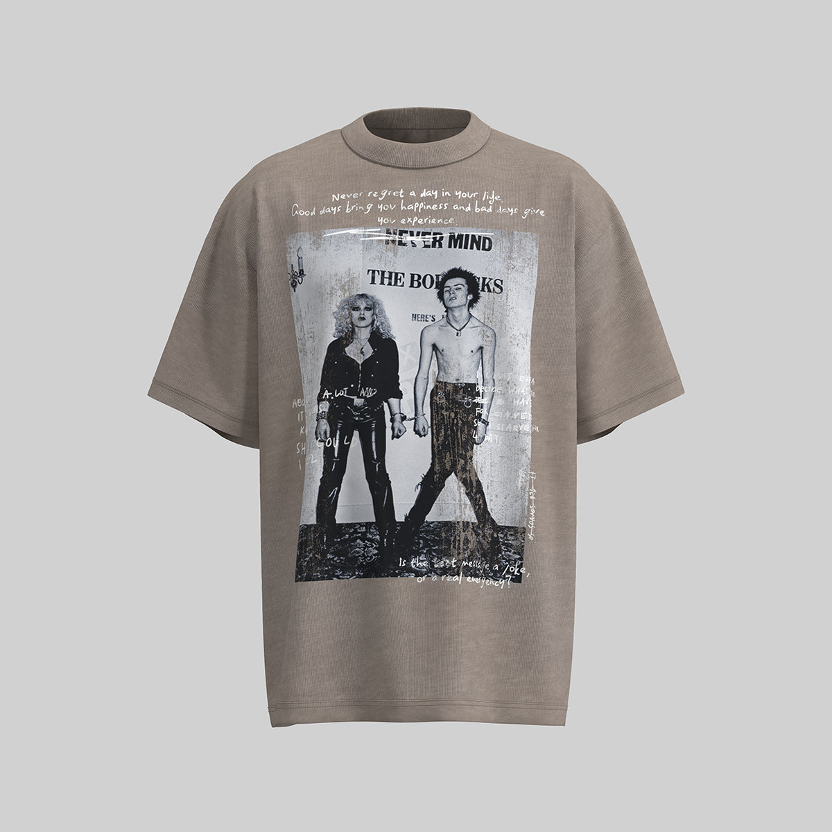 60s Style T-Shirts Summer Character Print T-Shirts