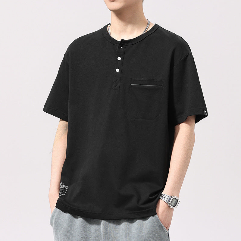 Men T-shirts Short Sleeve Summer Top