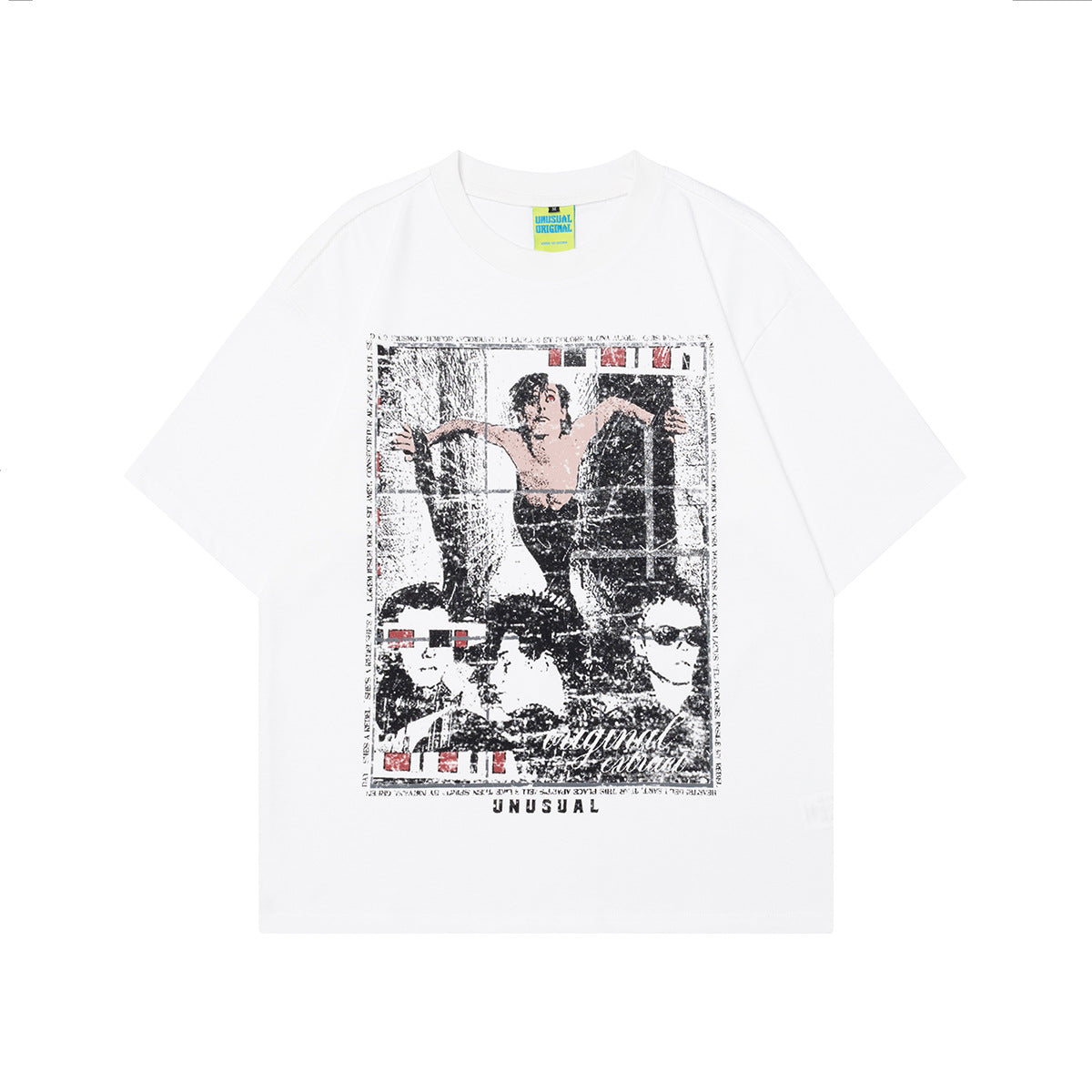 90s West Coast Hip Hop Fashion T Shirts Summer Cotton Loose Top