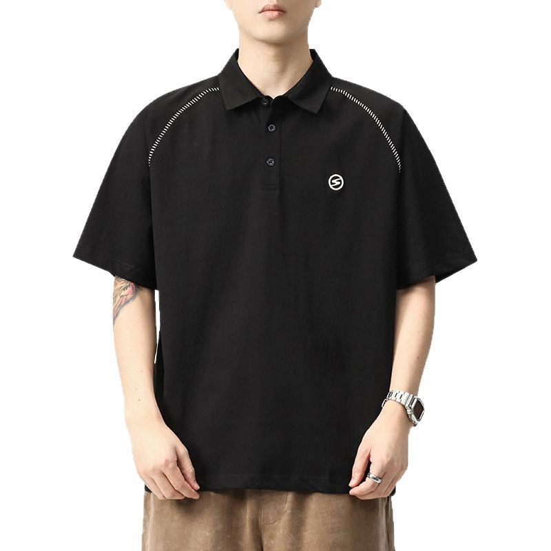 Men T-shirts Short Sleeve Loose Top