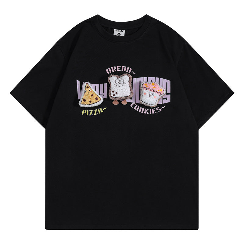Camisetas streetwear Summer Vintage Casual Loose Short Sleeve T-Shirt