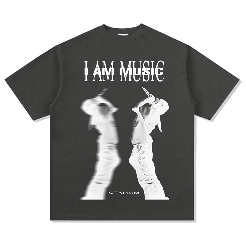 New york hip hop shop vintage hip hop playbois carti print short sleeve t-shirt
