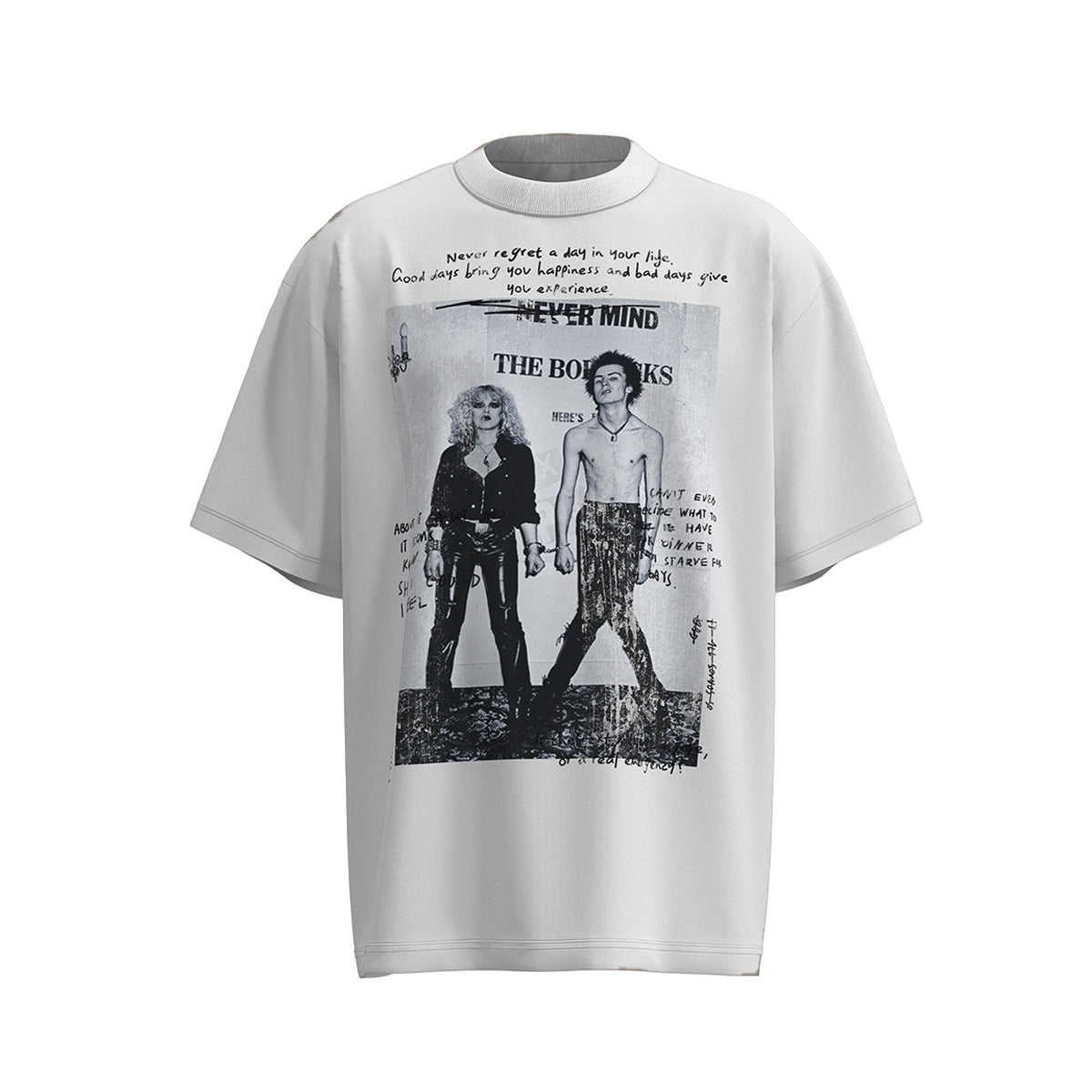 60s Style T-Shirts Summer Character Print T-Shirts