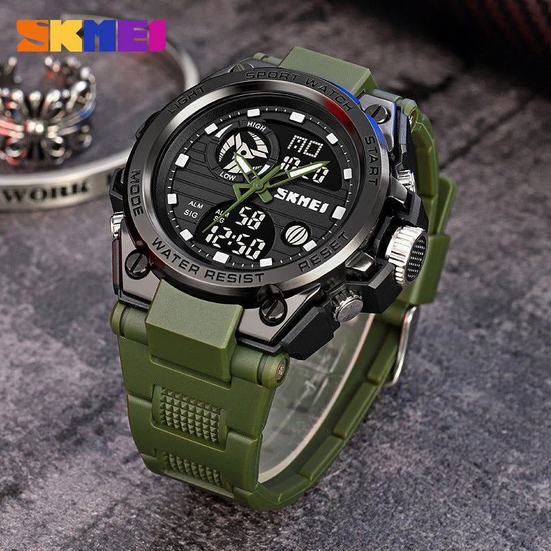 Analog-Digital Watch Waterproof Outdoor Sports Electronic Watch