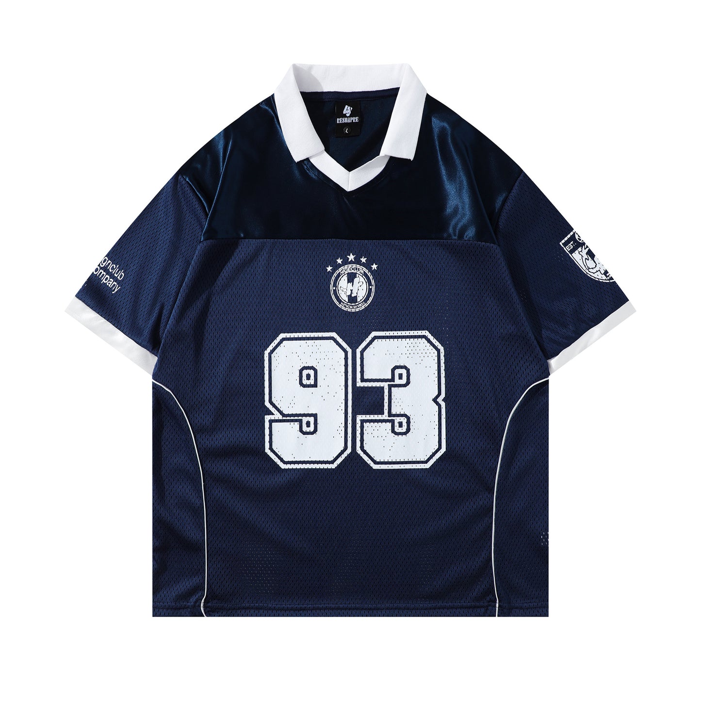 Hip hop shirt summer short sleeve t-shirt lapel polo shirt