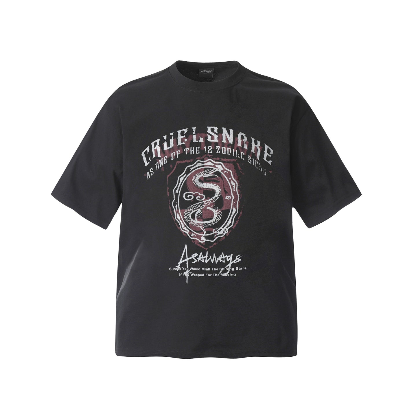 Unisex T-shirts Summer Men's Loose Crew Neck Short Sleeve T-Shirt