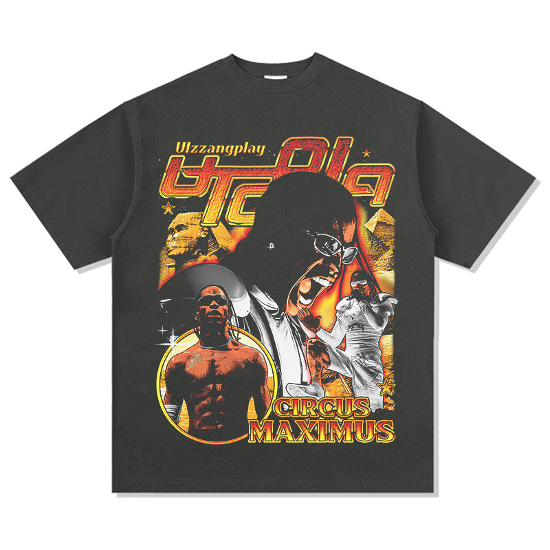 Marcas streetwear usa Travis Scott print t-shirt
