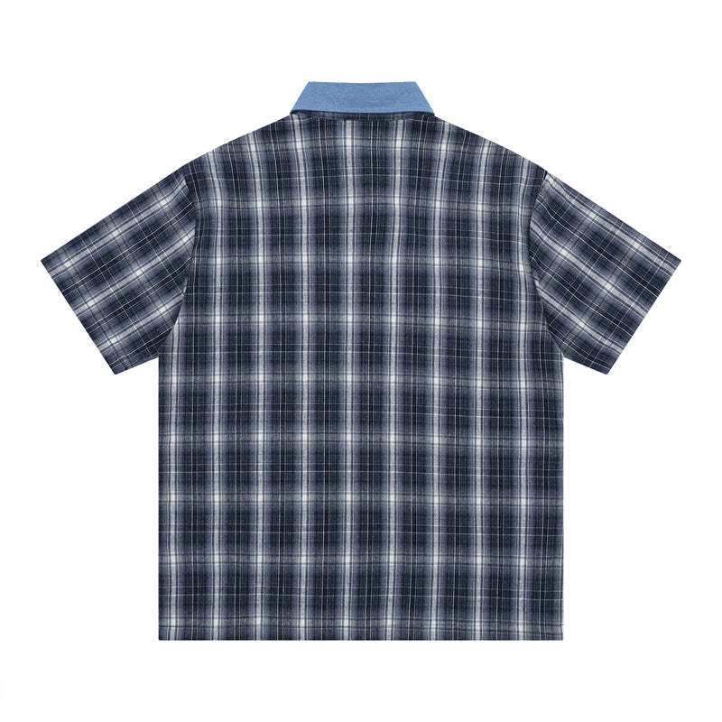 Hip Hop Shirts For Boys Vintage Short Sleeve Shirts
