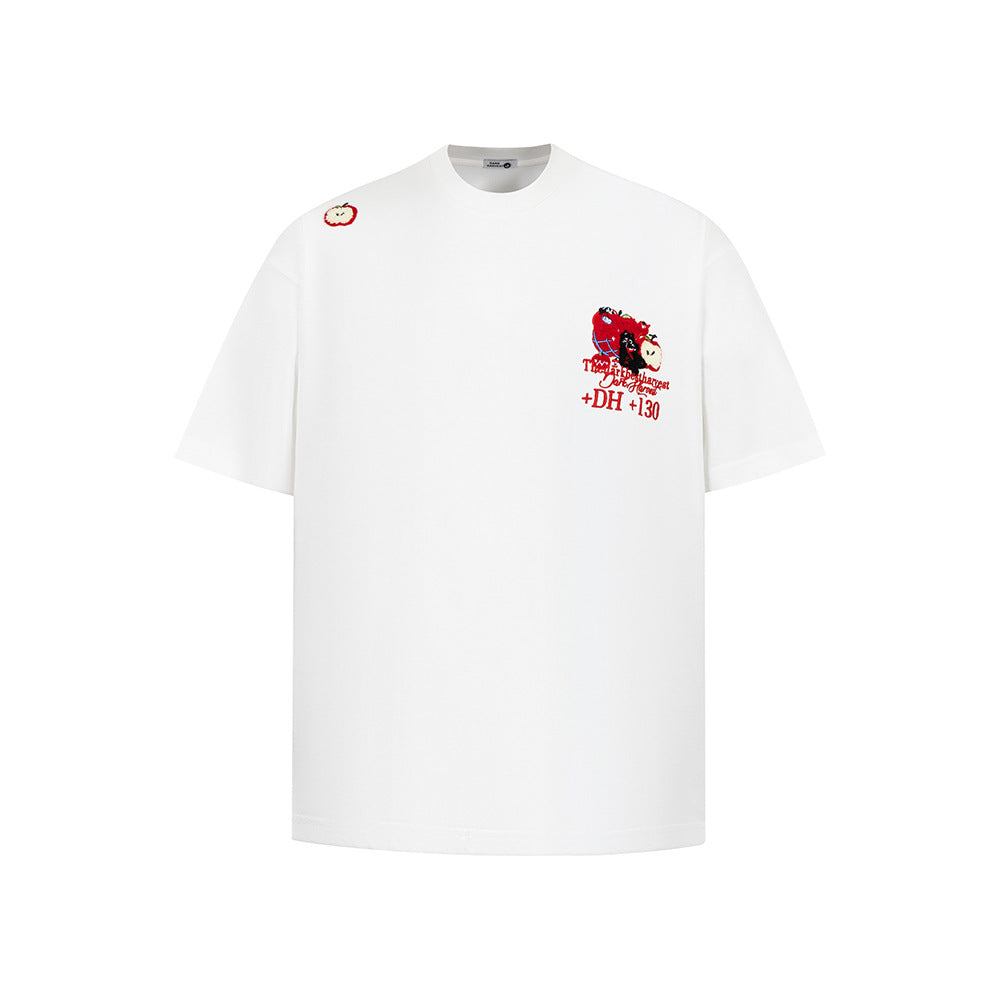 Nostalgia T Shirts Crew Neck Loose Short Sleeve T-Shirt
