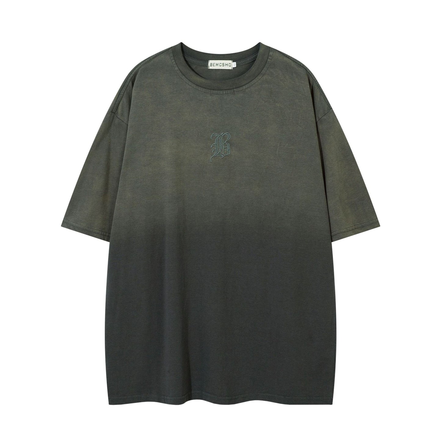 1990 Fashion T-Shirt Washed T-Shirt Loose Retro