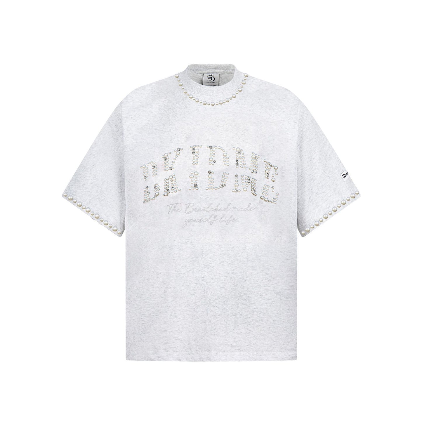 New York Hip Hop Style Summer Crew Neck Short Sleeve T-Shirt Loose Casual Top