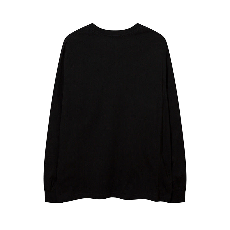 Vintage T Shirts Hip Hop Vintage Loose Long Sleeve T-Shirt