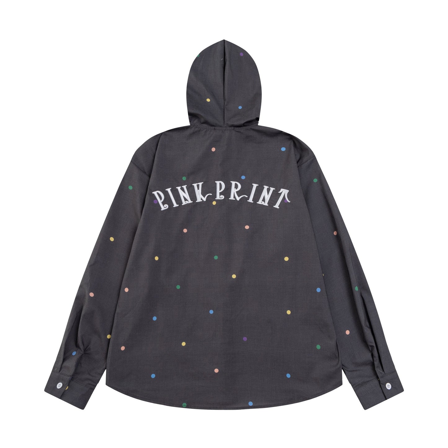 New York Hip Hop Style Cartoon Alphabet Embroidered Hooded Shirt Loose Casual Top