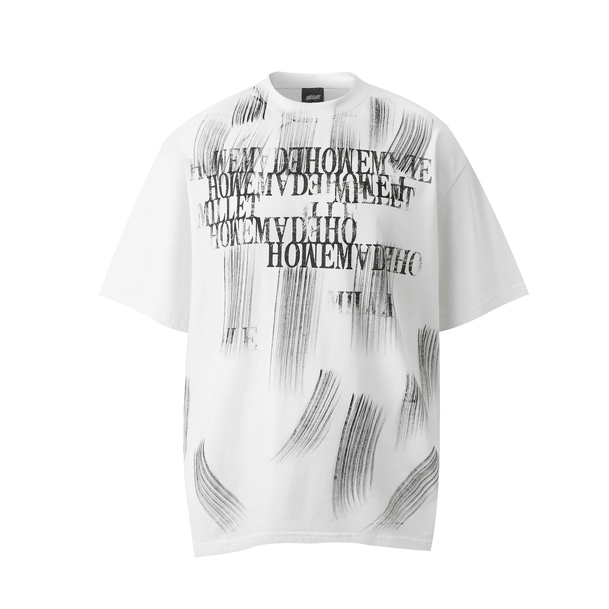60s Style T Shirts Graffiti Print Short Sleeve T