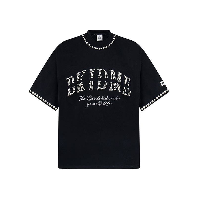 New York Hip Hop Style Summer Crew Neck Short Sleeve T-Shirt Loose Casual Top