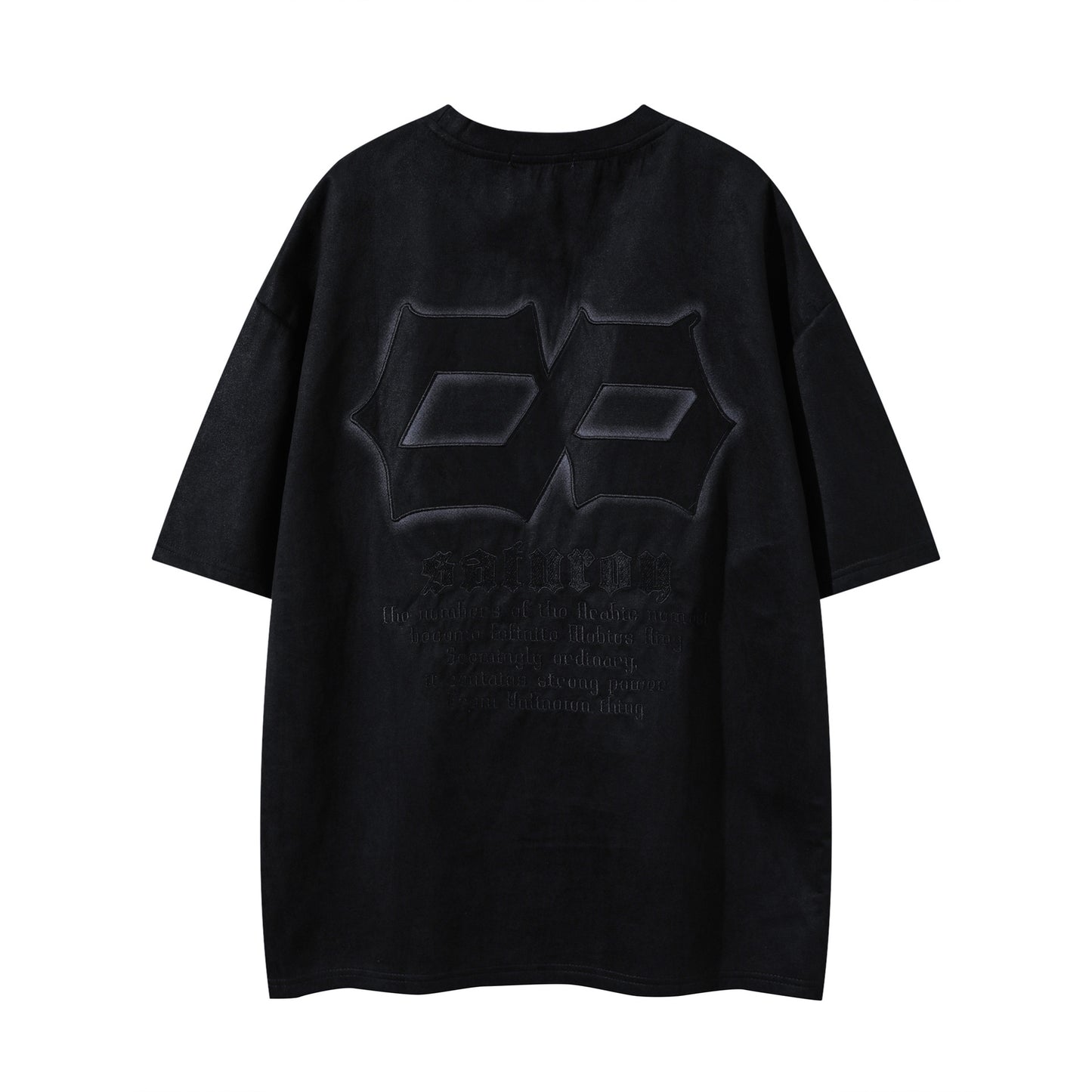 1990 Fashion T-Shirt Vintage T-Shirt Summer Embroidery Short Sleeve