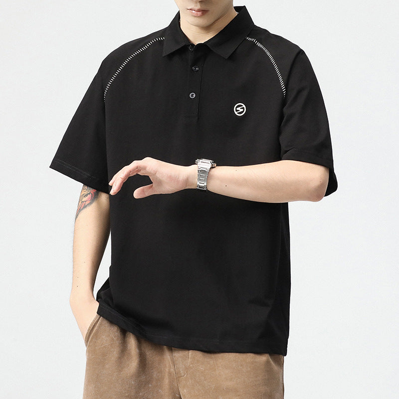 Men T-shirts Short Sleeve Loose Top