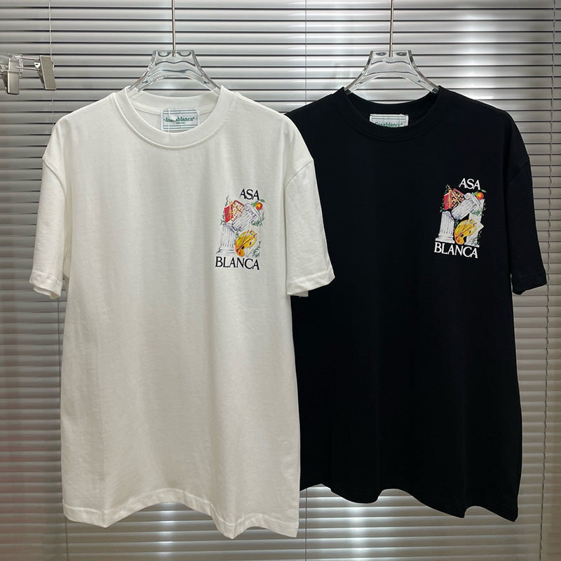 East Coast Shirts Crew Neck Short Sleeve T-Shirts, Tops