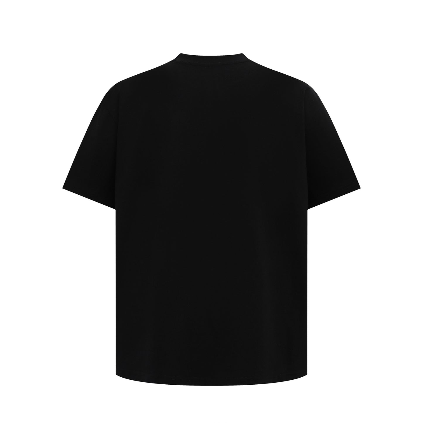 Unisex T-shirts Summer Men's and Women's Simple Shadow Pattern Short Sleeve T-Shirt