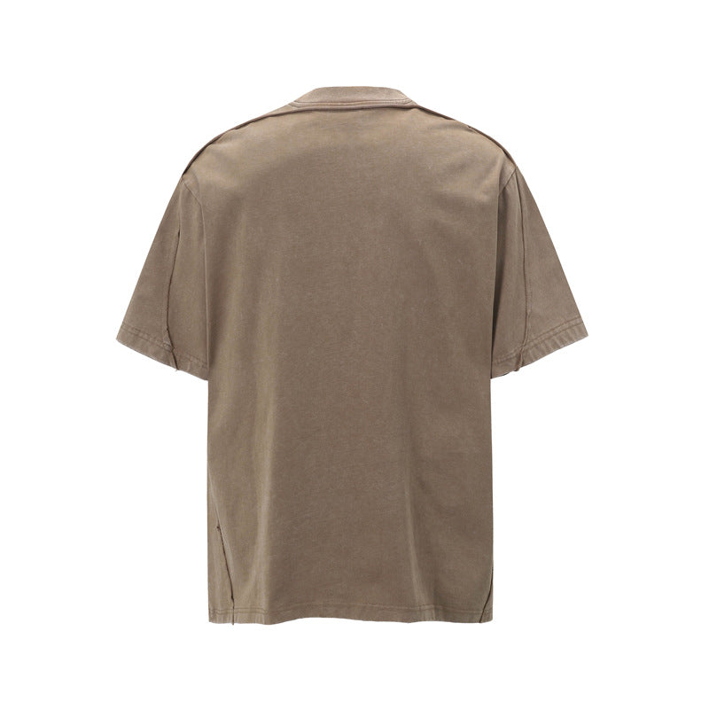 Camisas Retros Summer Crew Neck