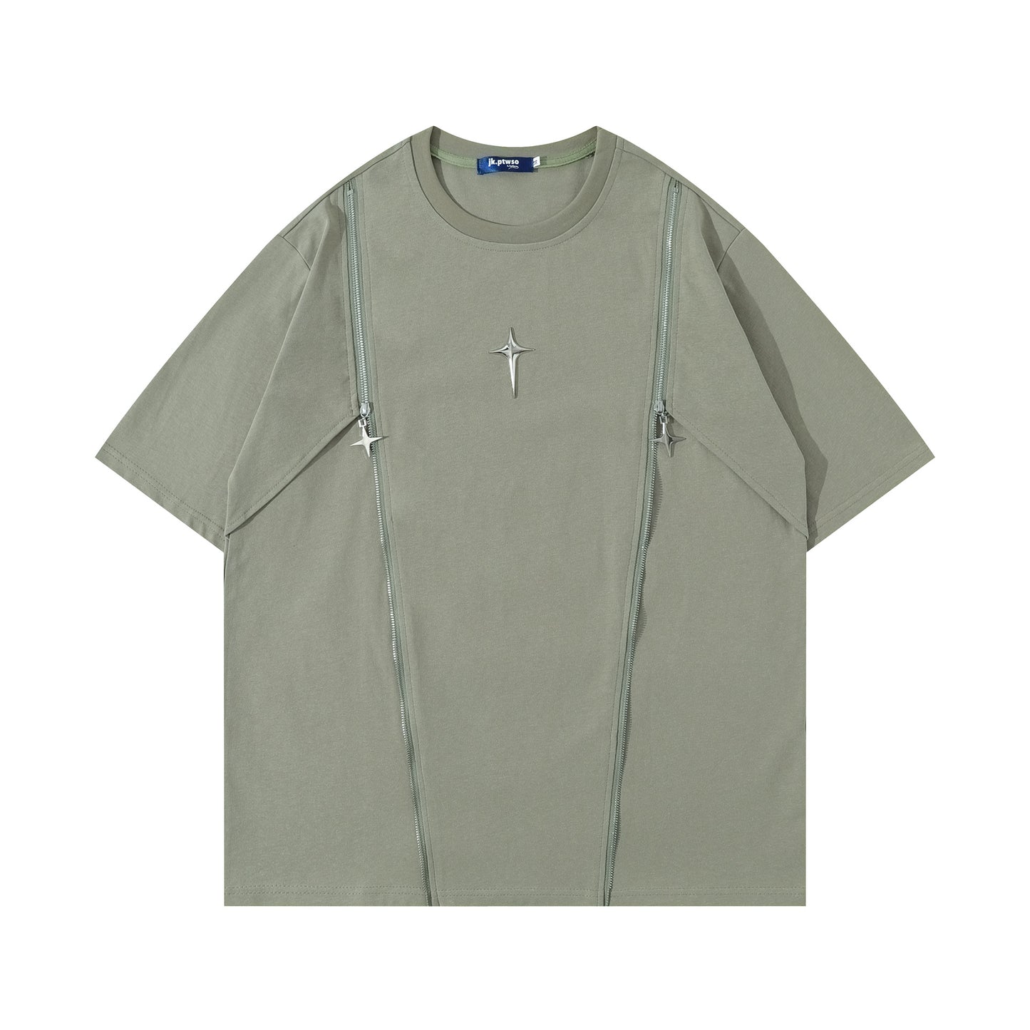 Hustle vintage t-shirt summer short sleeves
