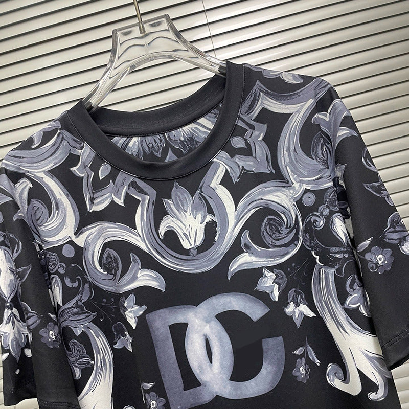 East Coast Shirts Spring/Summer Casual Men's Short Sleeve Crew Neck Men's T-Shirts