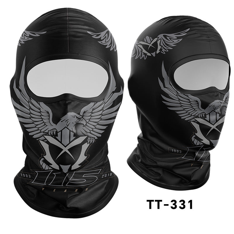 Cycling Windproof Hood Sunscreen Mask Scarf Integrated Lining