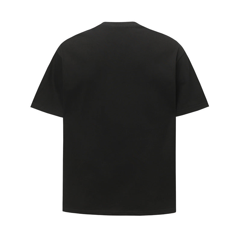 Hip Hop Shirts For Boys Short Sleeve T-Shirt Summer Graffiti Print Crew Neck Top
