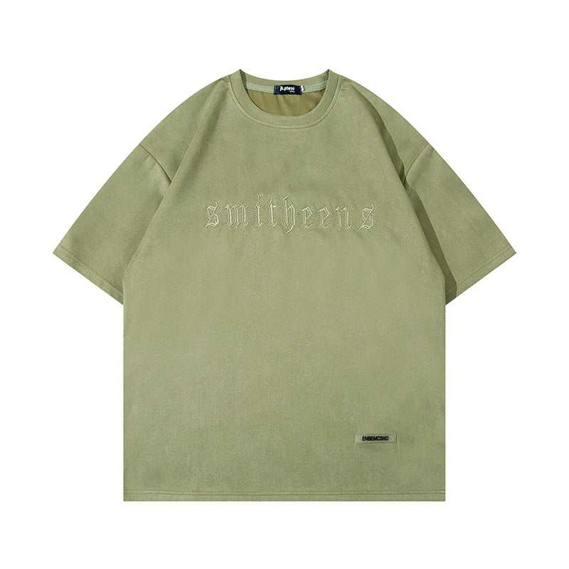 1990 Fashion T-Shirt Vintage Embroidery T-Shirt Summer Short Sleeve T-Shirt