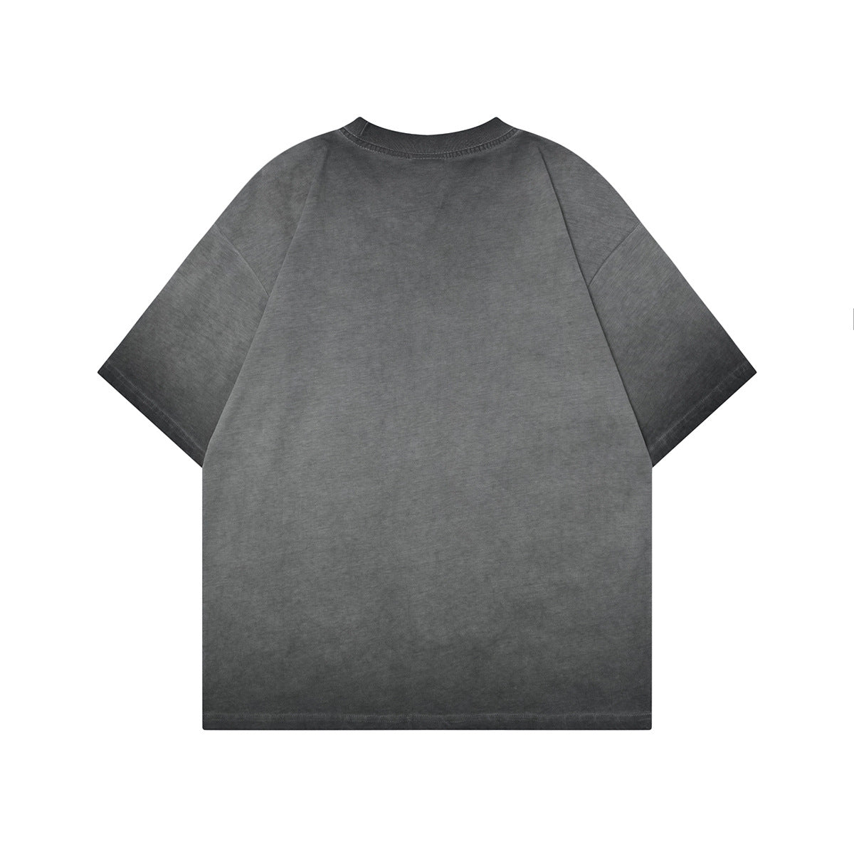 Unisex T-shirts Summer Wash Men's Loose Short Sleeve T-Shirt