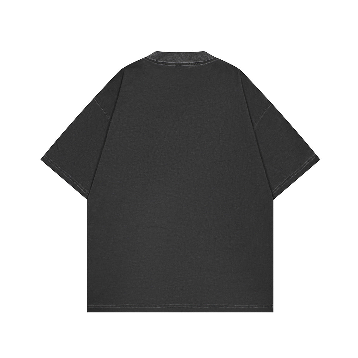 1990 Fashion T-Shirt Summer Short Sleeve Washing Water Old Printed Short Sleeve T-Shirt