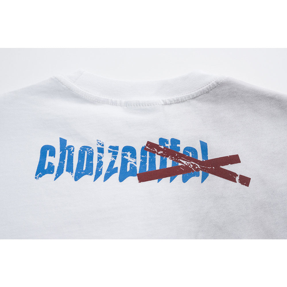 Nostalgia T Shirts Vintage Crew Neck T-Shirt Embroidered Letters Loose Casual