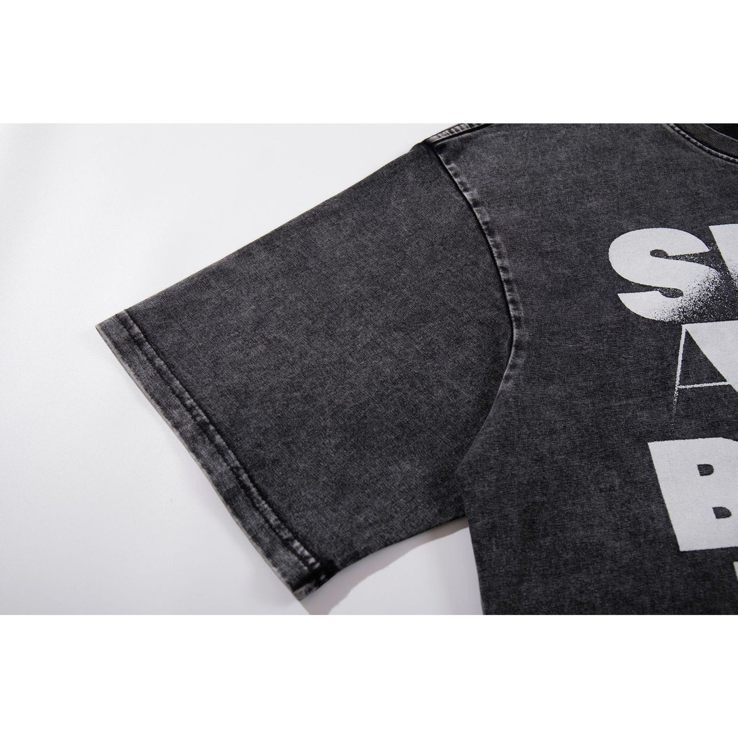 60s Style T Shirts Summer Vintage Washed Short Sleeve T-Shirts