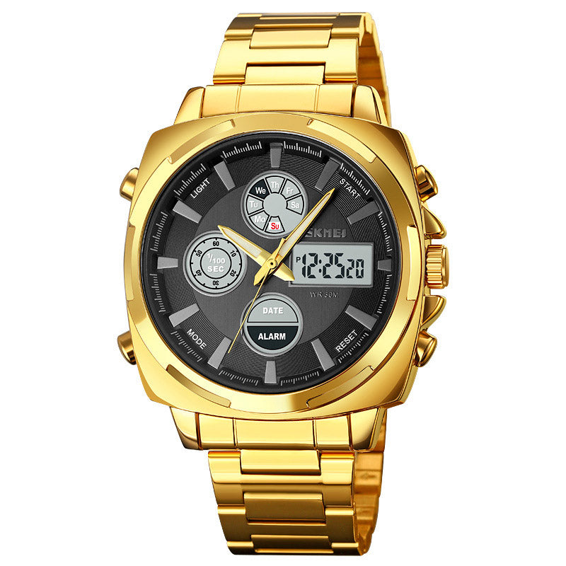 Analog-Digital Watch Fashion Luminous Men's Electronic Watch