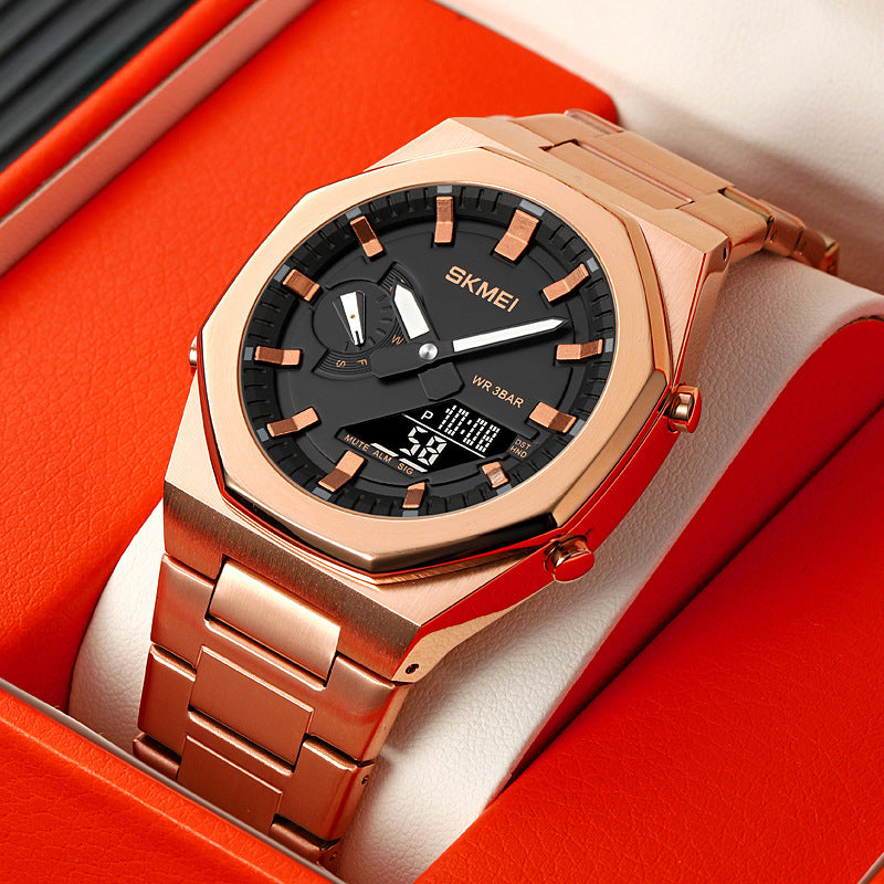 Analog-Digital Watch Business Electronic Watch