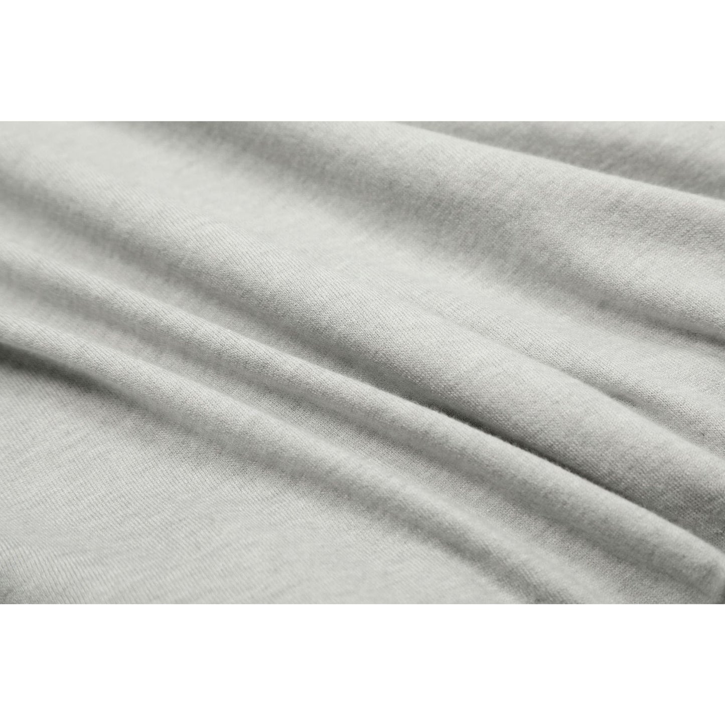 Casual Street Wear Vintage Grey Knitted T-Shirt Short Sleeve Cleanfit Half Sleeve