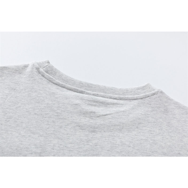 Vintage Tišö Rt Cat Short Sleeve T-Shirt Summer Casual Couple Loose Top