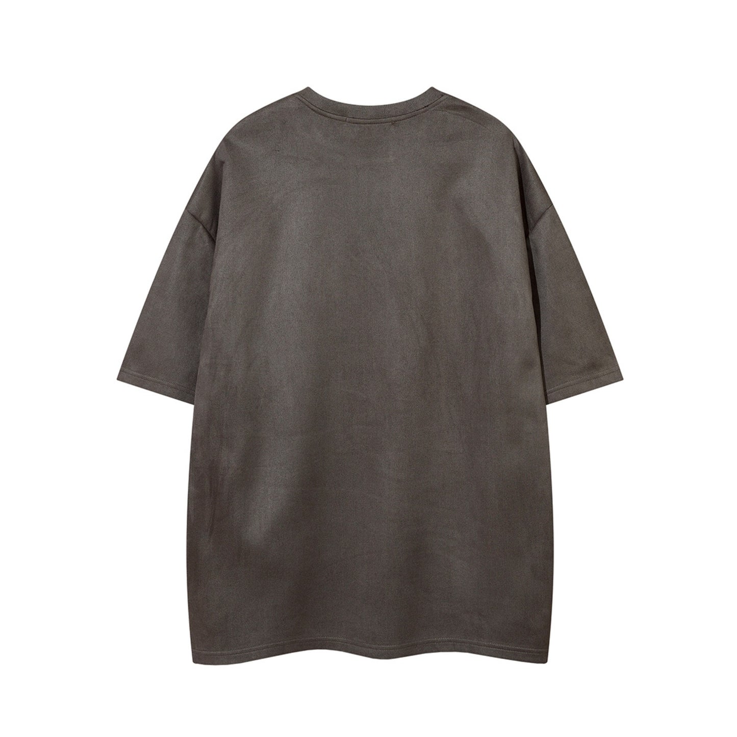 1990 Fashion T-Shirt Summer Double Zipper T-Shirt Retro Short Sleeve T-Shirt