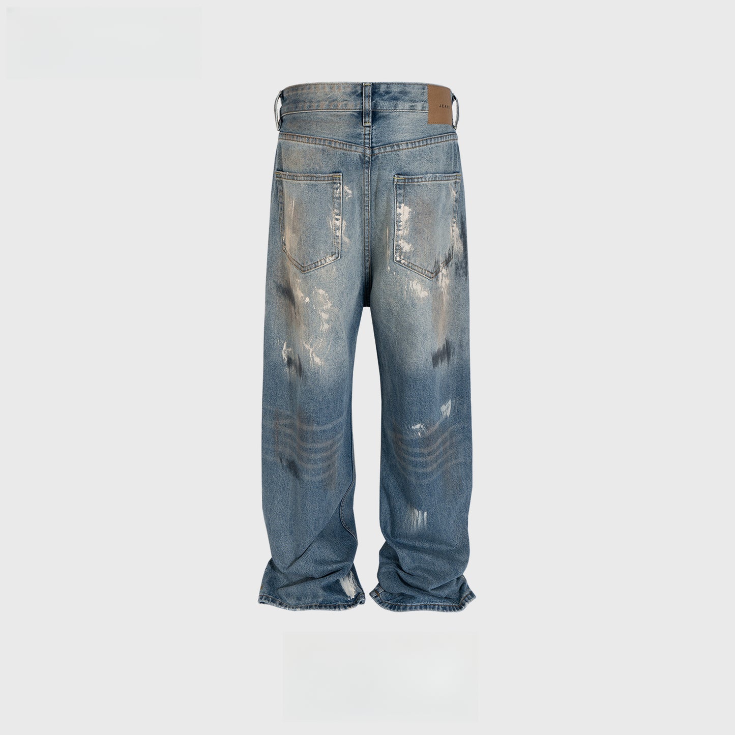 Rock Revival Jeans Trousers Straight Washed Old Jeans