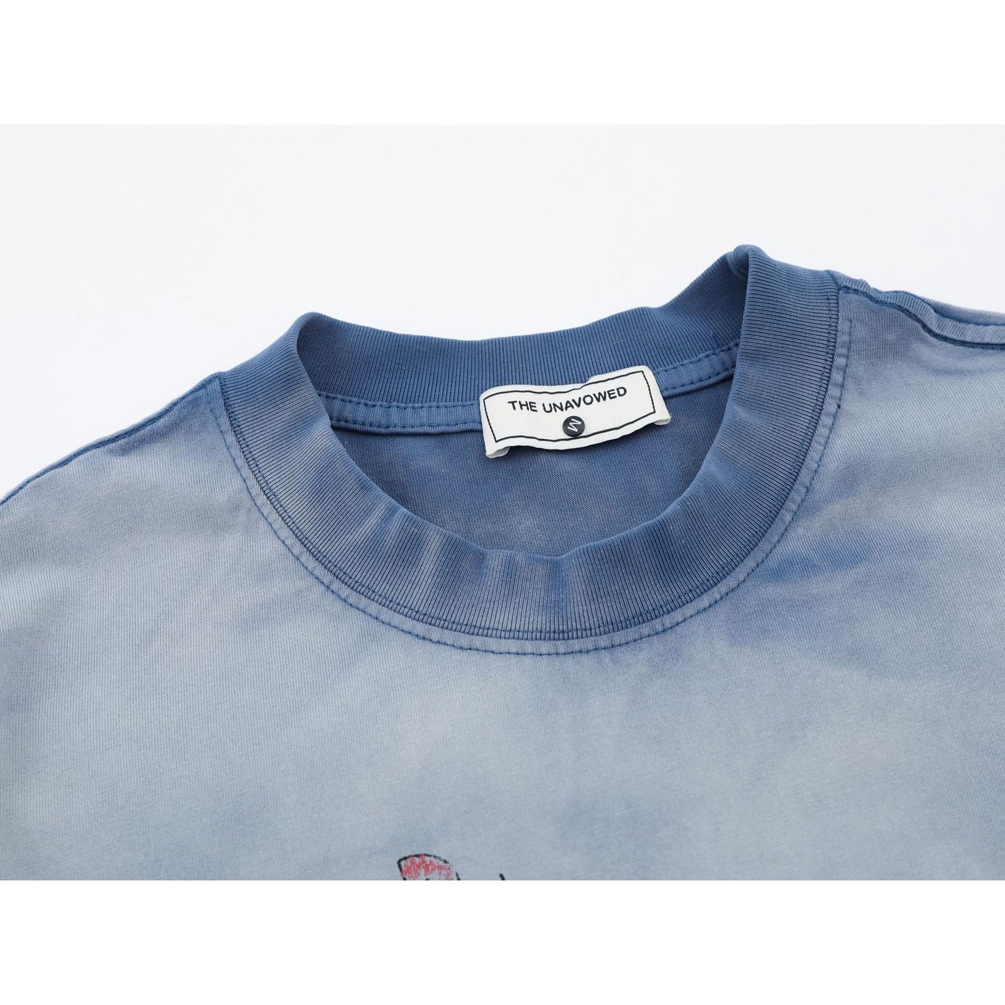 Ye T Shirt summer retro gradual change washed old printed T-shirt short sleeve