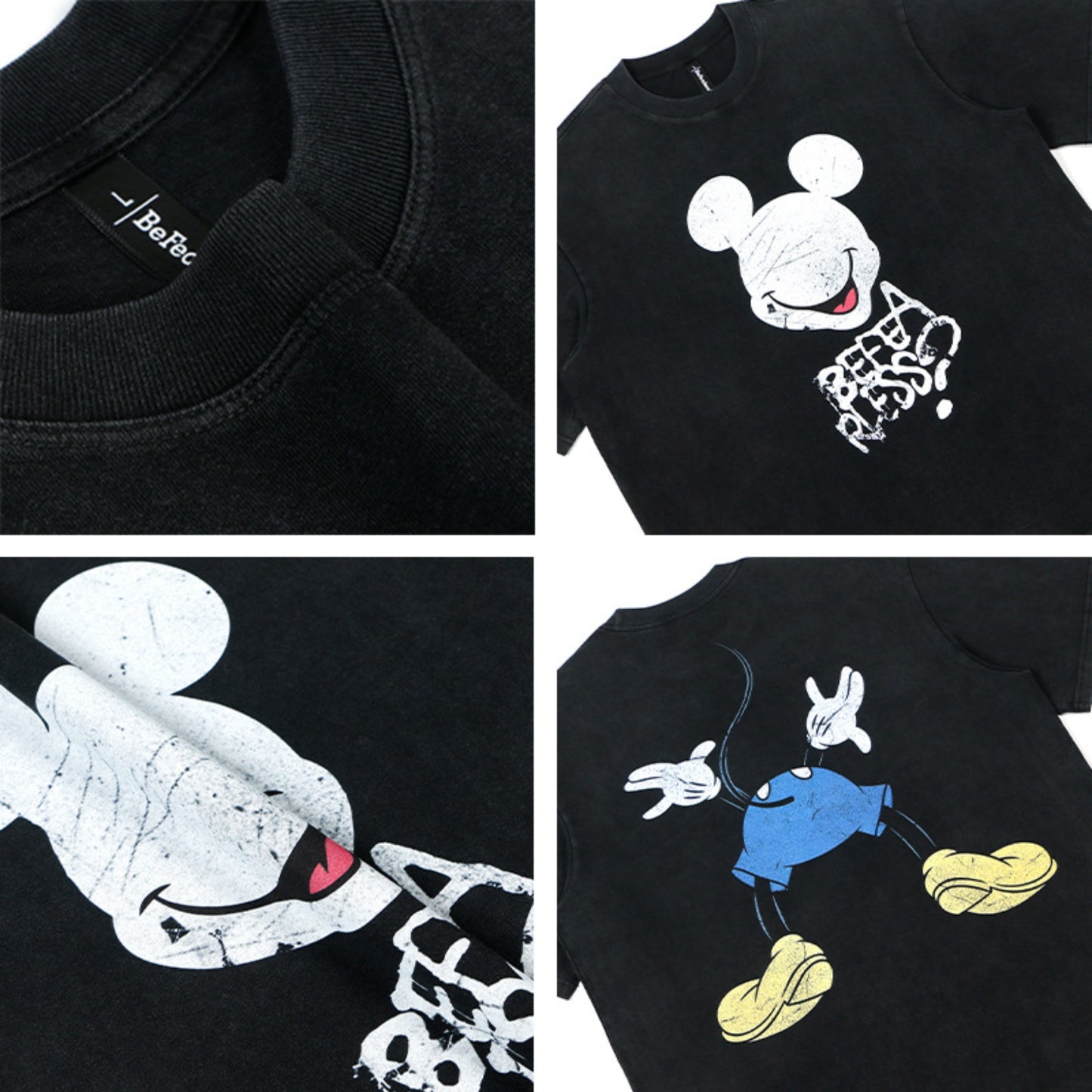 80s And 90s Vintage T Shirts Cartoon Short Sleeve Summer Male Female Loose