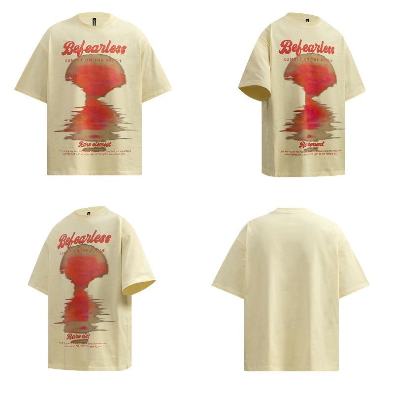 80s And 90s Vintage Sunset Reflection T-Shirts