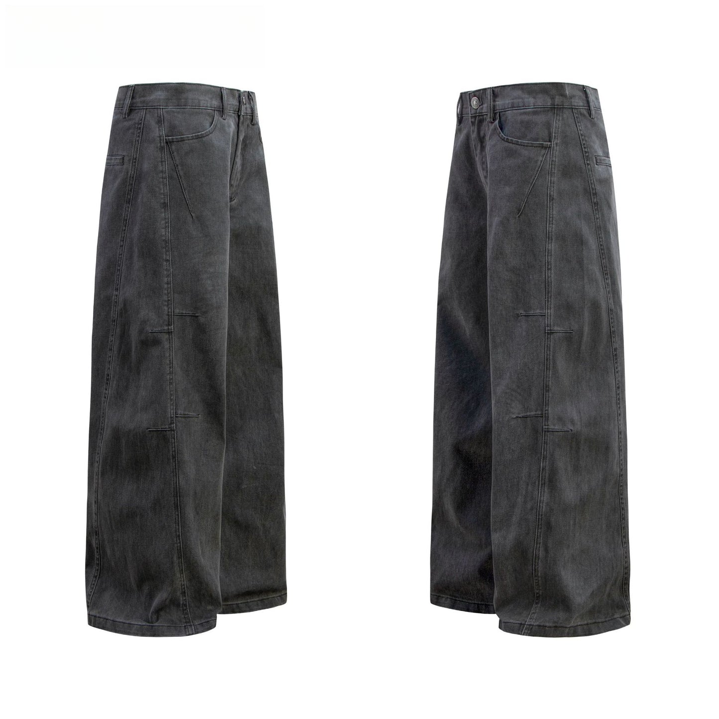 Hip Hop Pants For Boys Vintage Washed Old Loose Casual Pants