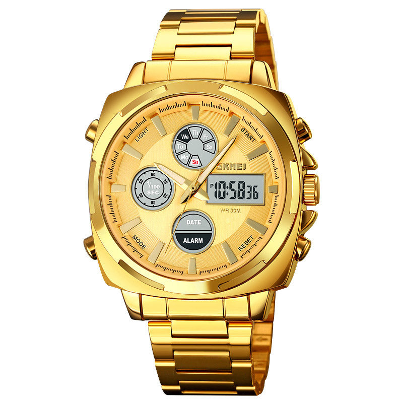 Analog-Digital Watch Fashion Luminous Men's Electronic Watch