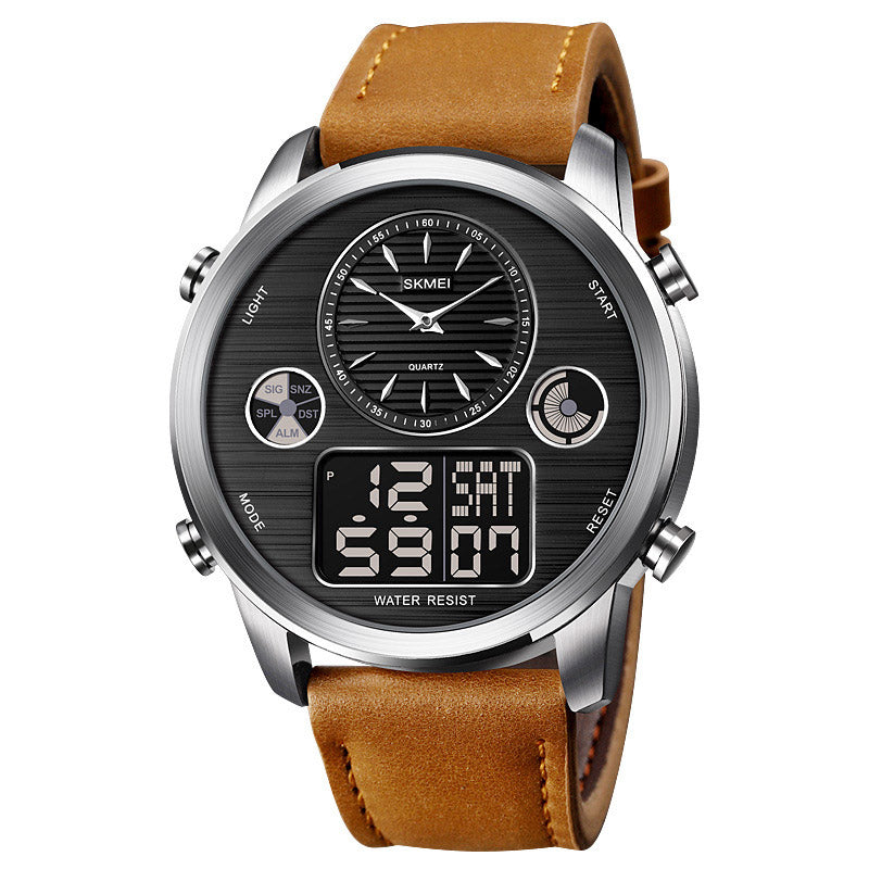 Analog-Digital Watch Fashion Cool Waterproof Watch