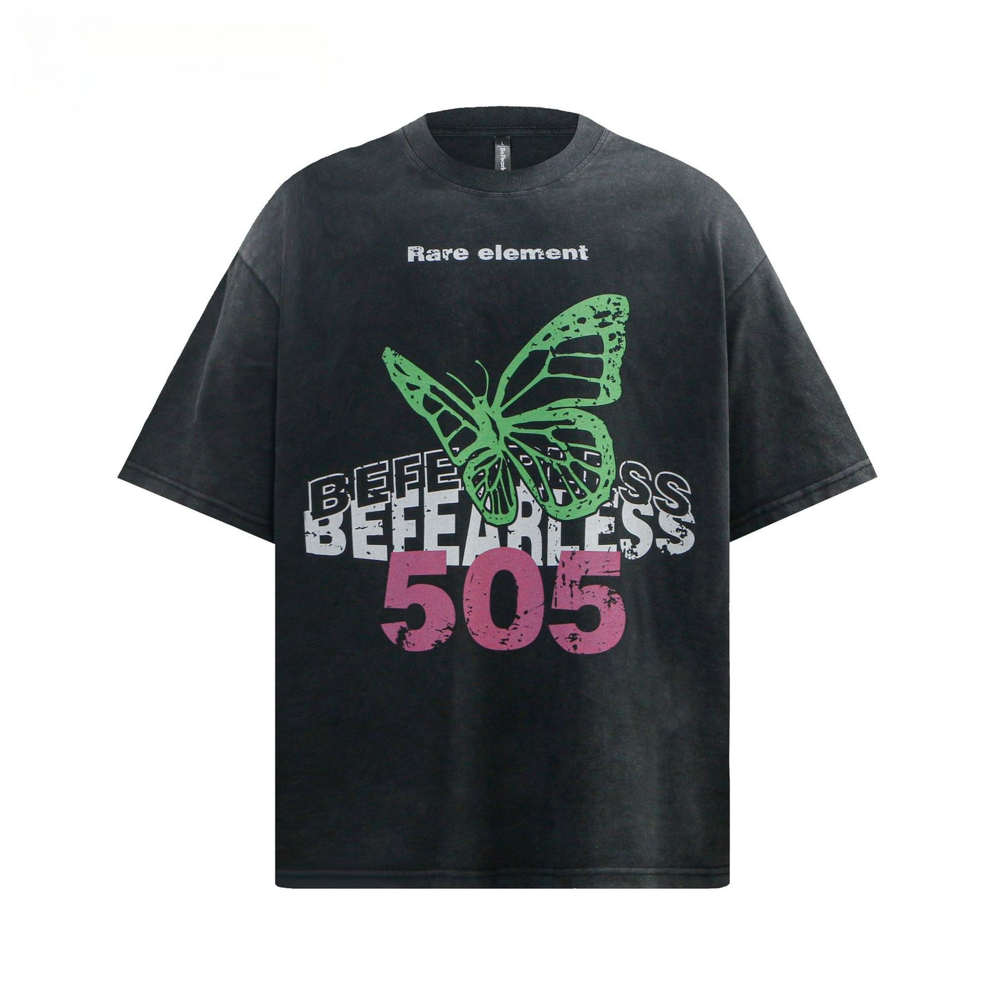 80s And 90s Vintage T Shirts Butterfly Short Sleeve Summer Male Female Loose