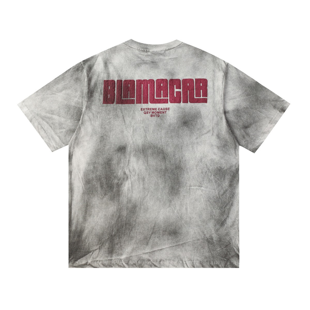 60s Style T Shirts Washed T-Shirts Loose Short Sleeves T