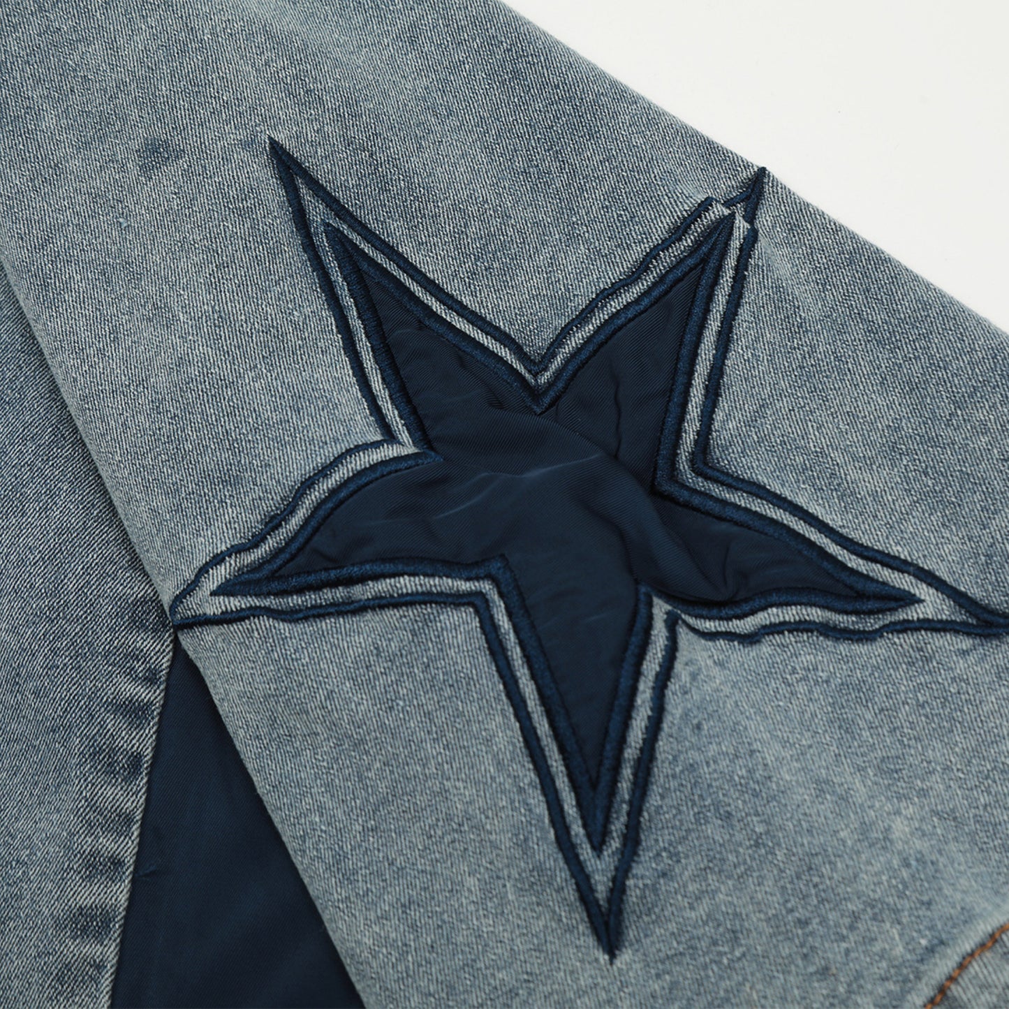60s Style T Shirts Star Embroidered Short Sleeve T-Shirt