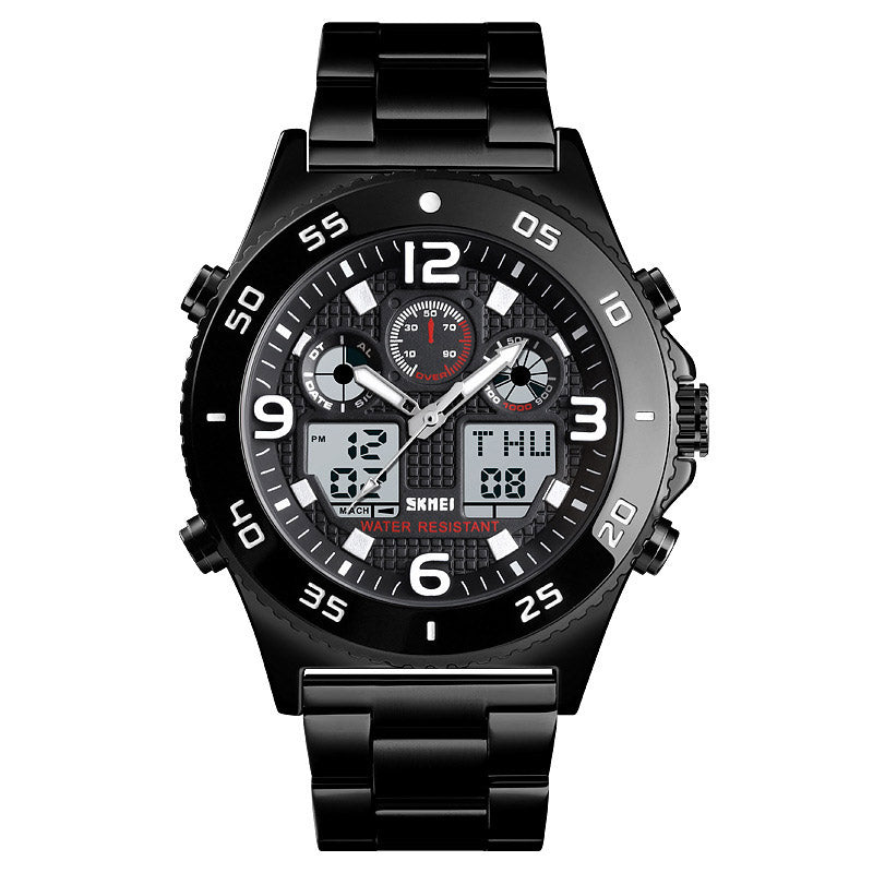 Analog-Digital Watch Business Men's Electronic Watch